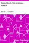 [Gutenberg 5283] • Tales and Novels of J. de La Fontaine — Volume 09